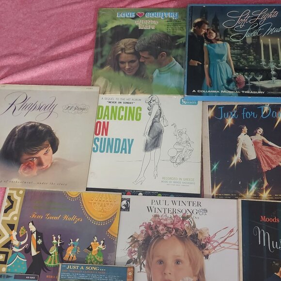 Vinyl Record Lot 23 Romantic Classical Dance Oldies Orchestra Love Songs Lps 12" - Picture 8 of 8